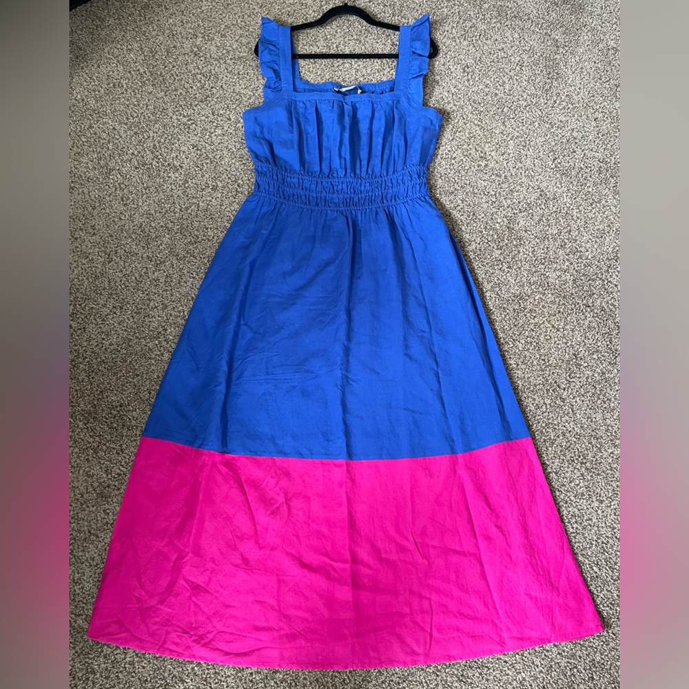 LOFT *New* colorblock sundress